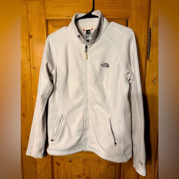The North Face Jackets & Blazers - The North Face Zip Up Fleece Jacket Women’s Size Large Off White